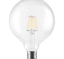 Eurolamp G125 11W E27 LED filament – Dimmable (θερμό λευκό)