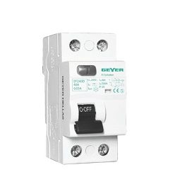 GEYER Ρελέ διαφυγής 2x40A 30mA τύπος AC
