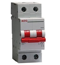 AEG Διακόπτης Φορτίου Ράγας 2P 40A
