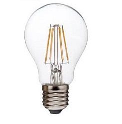 Optonica A60 6W E27 LED filament – DIMMABLE (θερμό λευκό)