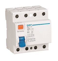 CHINT Ρελέ διαφυγής 4x40A 30mA τύπος AC
